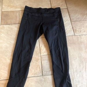Lululemon Black Crop Leggings